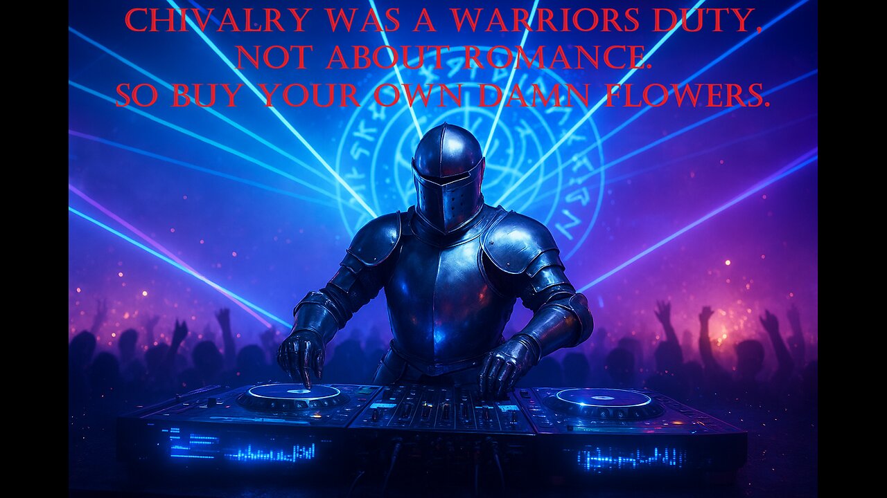 Chivalry (EDM War-Code Anthem) Epic EDM Rap • The REAL Knight’s Oath Exposed #edm #music #dating