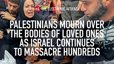 Palestinians mourn loved ones as Israel continues to massacre hundreds, with Nora Barrows-Friedman