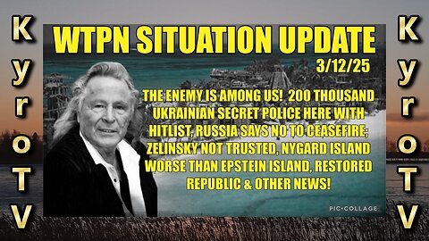 Situation Update – March 12, 2025 (edited version) (Swedish subtitles)