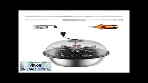 VEVOR Leaf Bowl Trimmer 24'' Trimmer Bowl Manual Bud Trimmer with Stainless-Steel Review