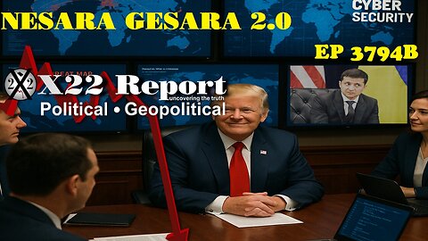 X22Report: Ep 3794b - Trump Initiates Cyber Attack Strategy, Leverage, Control. NESARA GESARA 2.0