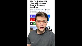 Victor Reacts: No One Has a Right to Become an American!