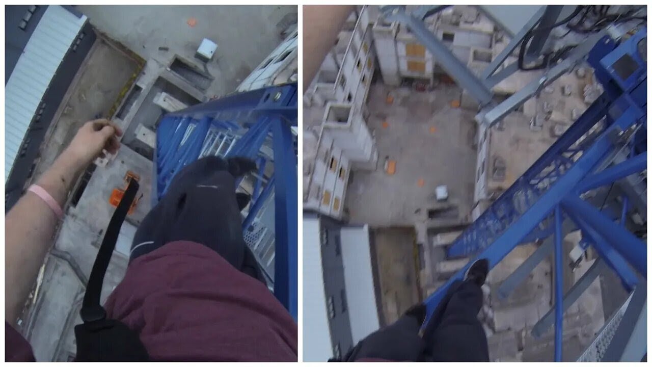 Climbing A Wobbly Half Built Crane Ally Law