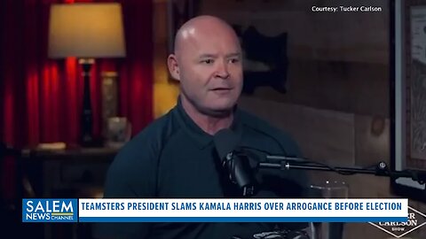 Teamsters President Sean O’Brien Slams Kamala Over Arrogance Before Election