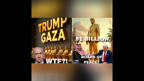 Trump's WAR on Gaza & Greenland EXPOSED! $1BILLION Board of Peace Memberships?! 🕵🏾‍♀️📢