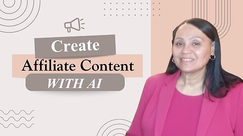 Create Affiliate Content in Minutes with AI