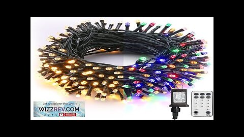 Brizled Christmas Lights 65.67ft 200 LED Color Changing Tree Lights 11-Function Warm Review