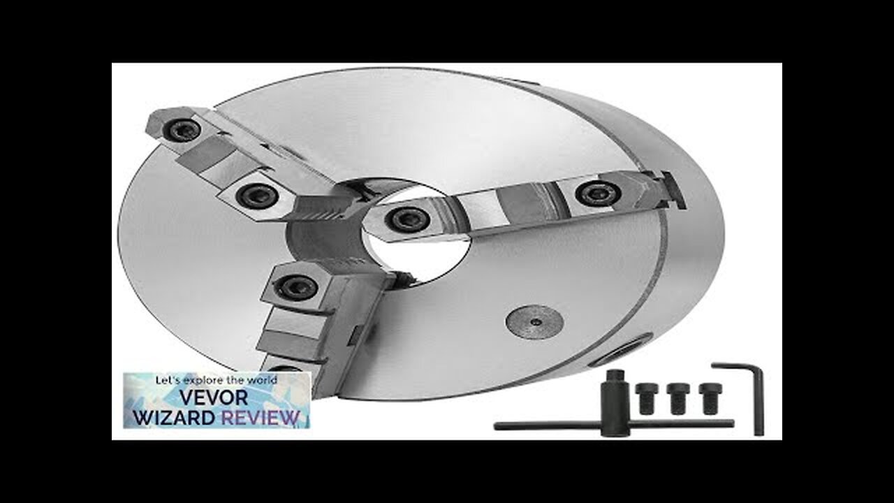 VEVOR K11-250 Lathe Chuck 10 Inch 3 Jaw Self Centering Chuck Milling Review