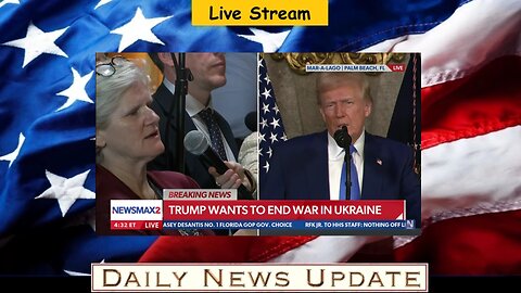 x275a: News Max - President Trump: I think I have power to end Ukraine war