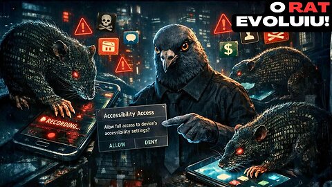 📰O RAT evoluiu: o rato agora manda no seu Android