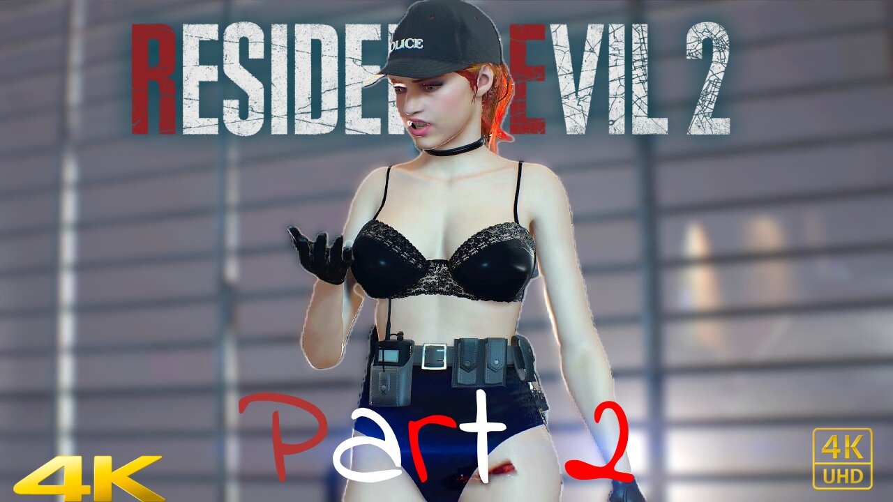 Resident Evil 2 (Remake) Mod | Claire Cop Hardcore Part 2 of 6