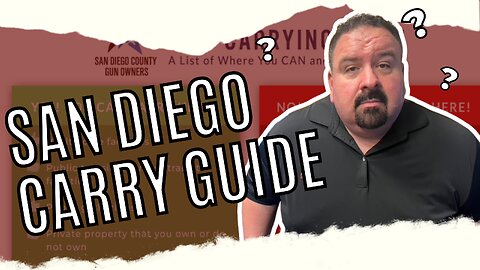 Where Can You Carry with a CCW in San Diego?