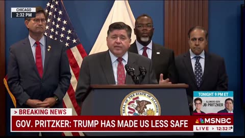 Pritzker and Brandon Johnson are openly violating the Supremacy Clause.