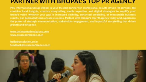 Bhopal’s Top PR Agency
