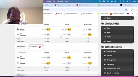 NFL week 17 Patreon picks