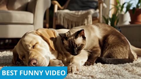 Try Not to Laugh | The Funniest Cats and Dogs 😹🐶