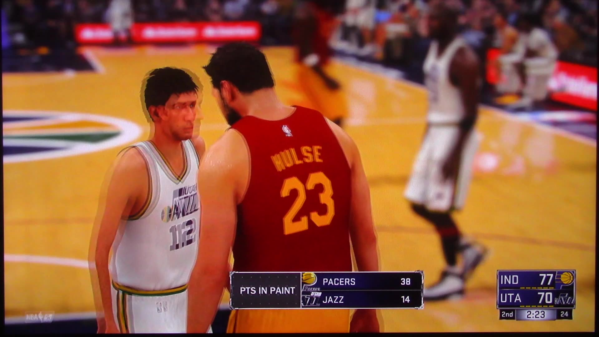 NBA2K: Indiana Pacers vs Utah Jazz (Buzzer Beater)