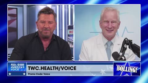 Dr Peter McCullough™ with Former MLB Eric Bolling on Peptide-Based THERABLUE™ for Chronic Arthritis