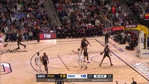 NBA - AARON GORDON STARTING THE GAME ON FIRE!