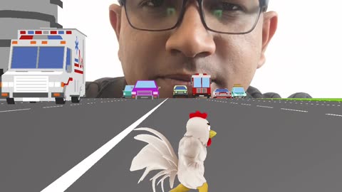 Help Cuckoo Cross Road #help #cross #roadcross #rooster #roosters #helproostercrossroad #roostergame