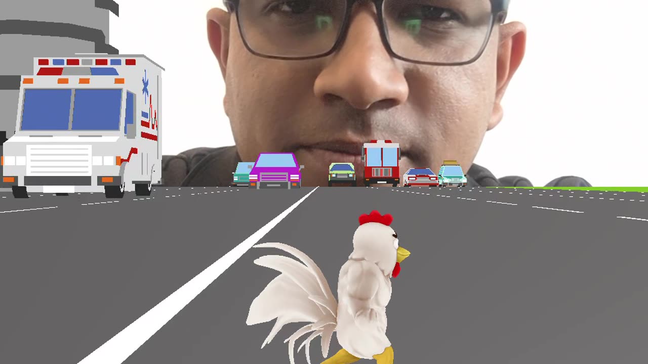 Help Cuckoo Cross Road #help #cross #roadcross #rooster #roosters #helproostercrossroad #roostergame