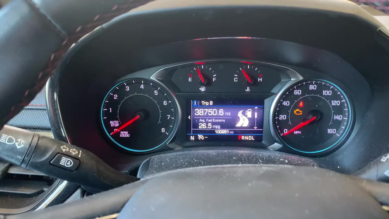 2023 Chevy Equinox - Oil Life Reset