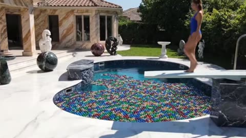 Which Pool Would You Swim In? | Satisfying AI ASMR Relaxing