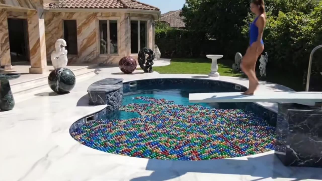Which Pool Would You Swim In? | Satisfying AI ASMR Relaxing