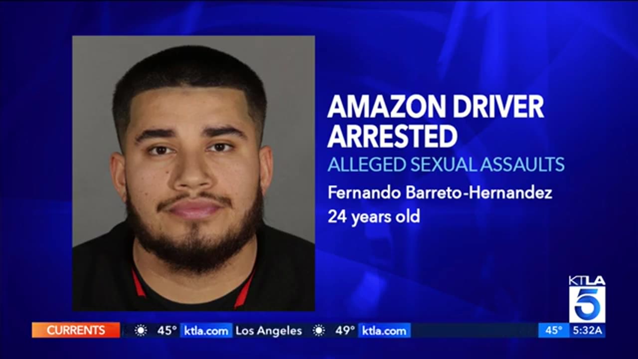 Amazon driver arrested for alleged sex assaults while working in L.A. County