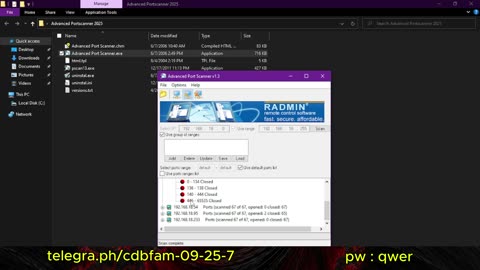 Advanced Portscanner