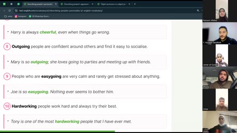 Fluent Learners-A2 (34) Describing people