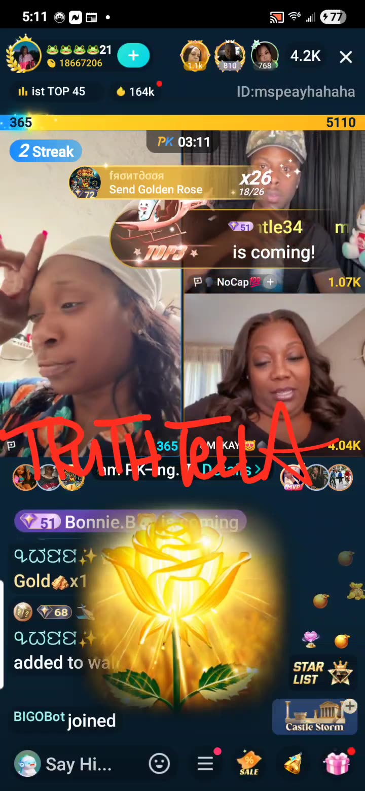 21BADBITCH TEAM PK WITH HOOD ROMANTIC & SHAWNKASH