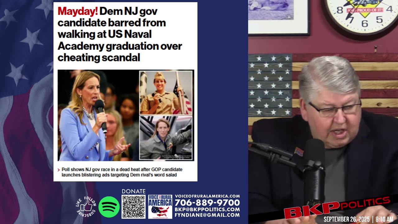 Trump's DOJ Roasts Deep State While NJ Gov Race EXPLODES in Epic Tie!