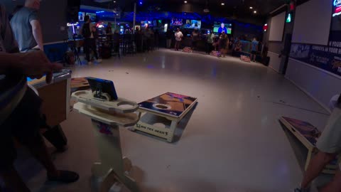 9.8.25 Rix bar n grill, TCL cornhole A/B league week 1 - Match 6