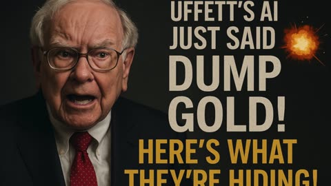 Buffett’s AI Panic: “DUMP GOLD!” 🚨 Is the Big Shift Starting?