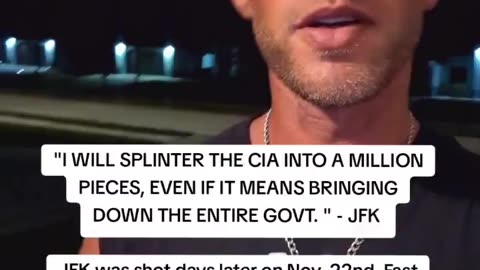 The only way to dismantle the CIA or any of these corrupt agencies around the world