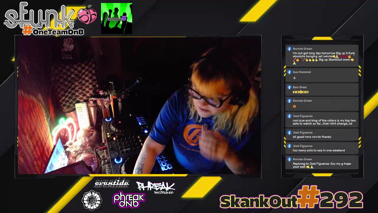 SkankOut#292 is live! linktr.ee/skankout for all live links!