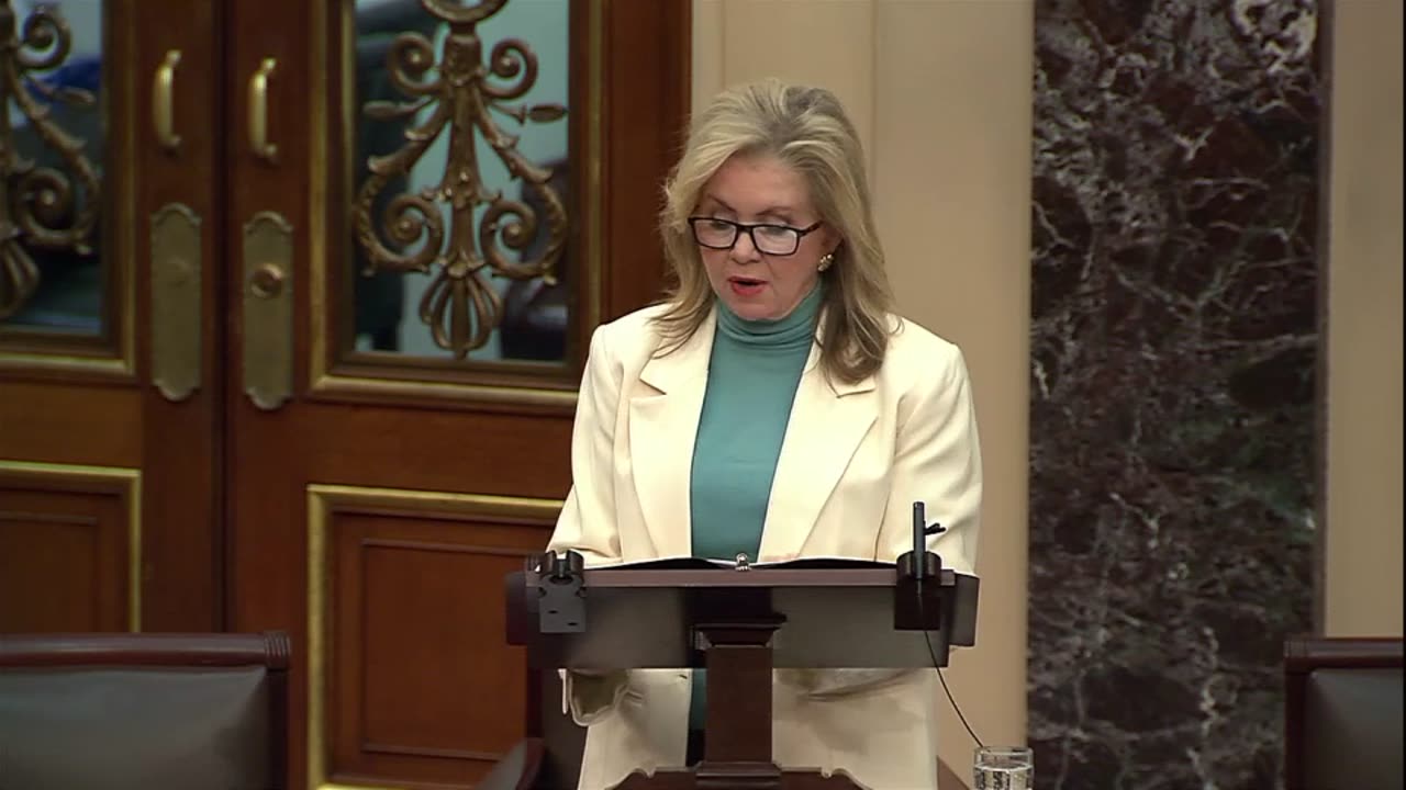 Kash Patel And Pam Bondi Will Reform The Department Of Justice: Blackburn on Senate Floor