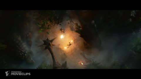 67. Monster Hunter (2021) - Dinosaur Stampede Scene (710) Movieclips