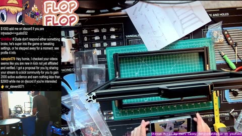 Day 1 Changing Stream PC case... Open Air Maybe question mark?