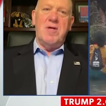 Tom Homan Responds To Dem Claiming He Doesn't Know What He's Doing
