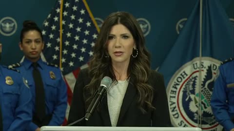 Sec Kristi Noem speaks about Trump Administration’s ‘Golden Age of Travel’