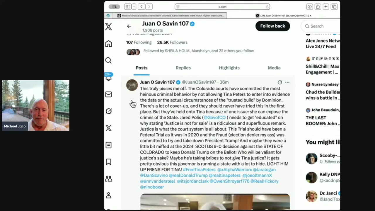 Human vs reptilians in the voting process and how to win from people doing it in Shasta County.