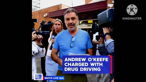 Andrew O’Keefe charged with drug driving | Video Footage