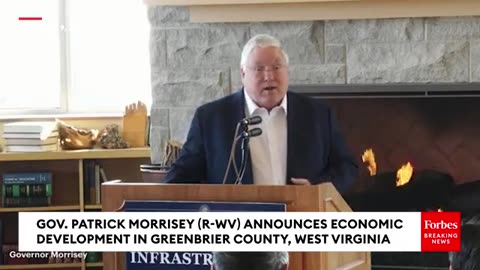 West Virginia Gov. Patrick Morrisey Holds Press Conference On State's Economy