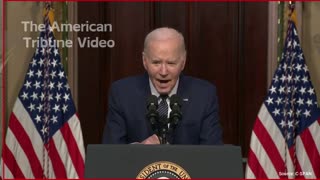 WATCH: Biden "Starts Yelling" in Middle of His Speech While Telling "Lie" About Deficit