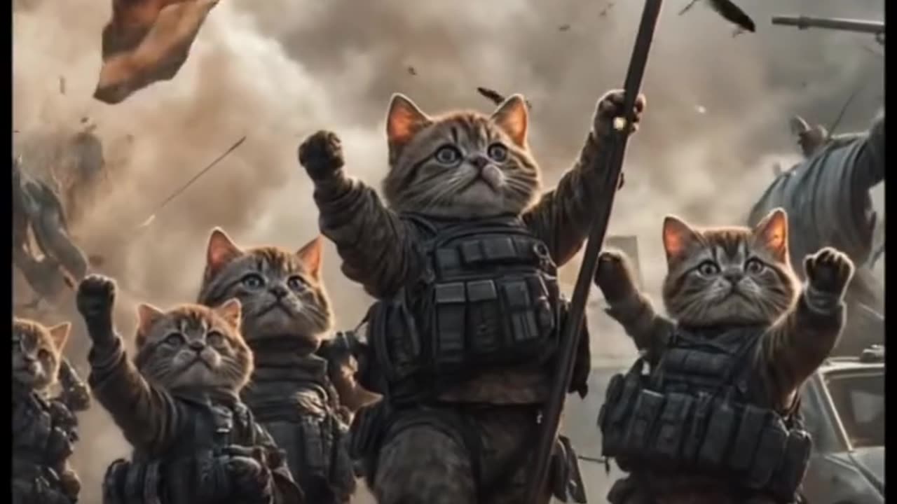 Cat army 🐈