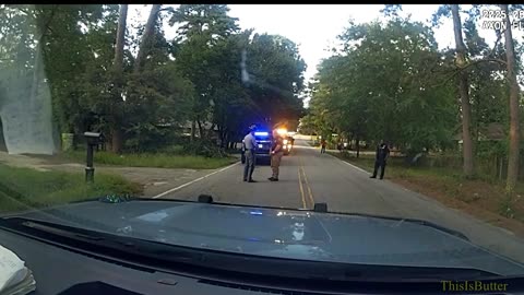 Dash cam footage disputes medical claim in police chief crash probe