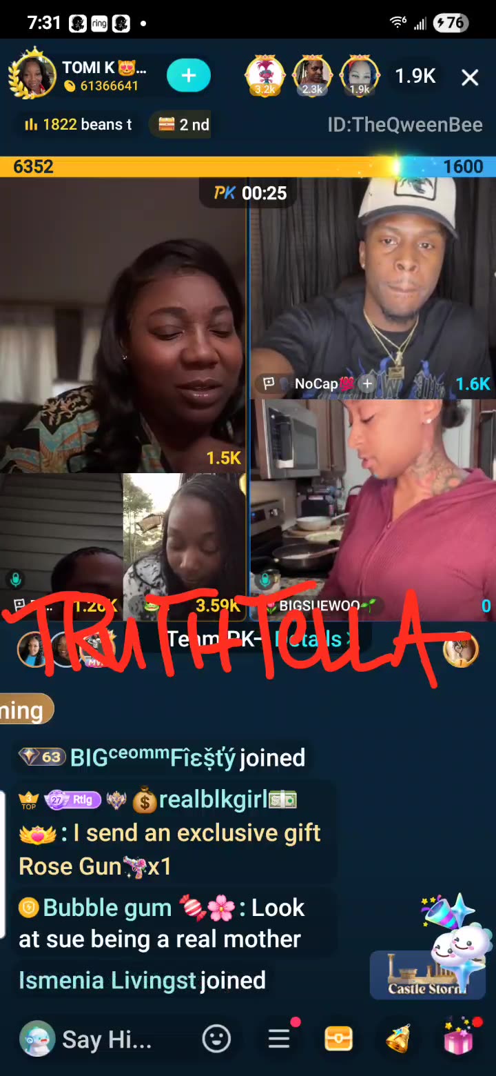 QUEEN TOMIKAY, 21BADBITCH, BIG SUEWOO, MADAM LO, DROSKI & NOCAP TEAM PK PT. 2