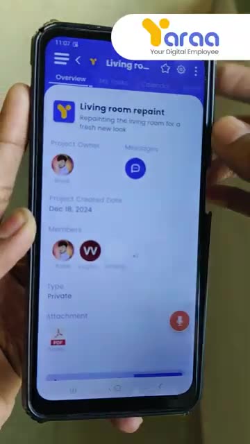 Track Worker Task Completion: Done or Not Done Task with Yaraa AI